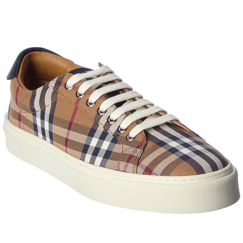 Burberry Vintage check canvas sneakers